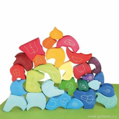 Fantazijní stavební kostky – kapička věžička (Grimm's) - Image 10