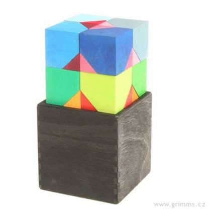 Hlavolam Hexahedron, šestistěn kostka