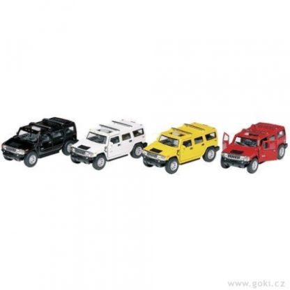 Hummer H2 SUV (2008) se zpětným natahováním, měřít