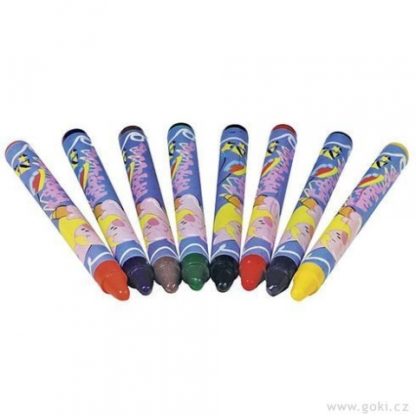 Voskovky na textil, 8 ks (Goki)