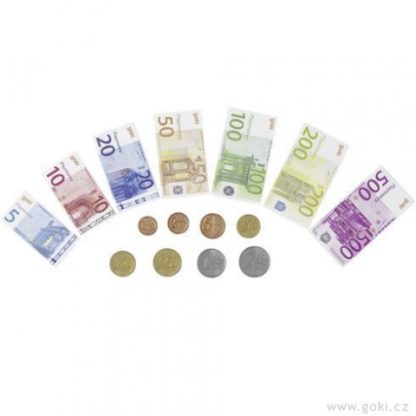 Dětské euro peníze, 116 dílů (Goki)