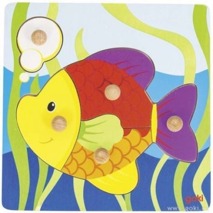 Rybička – puzzle s úchytkami