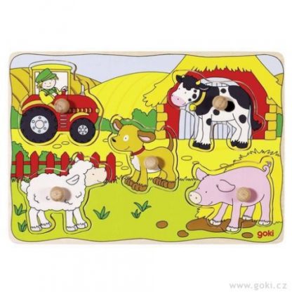 Na statku – puzzle ze dřeva pro nejmenší