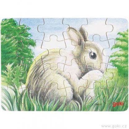 Puzzle mini – zajíček