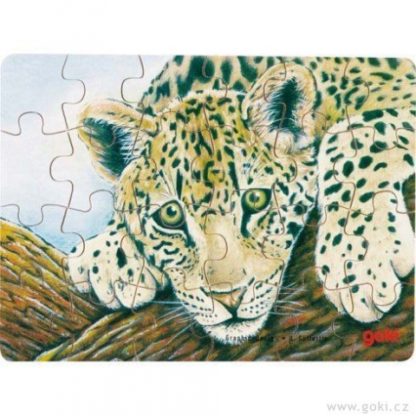 Puzzle – Divoká zvířata, 24 díly-tygr