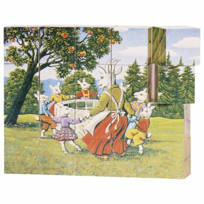 Kostky v dřevěné krabičce – Pohádky (Goki) - Image 2
