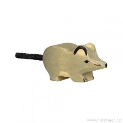 Myška – dřevěné zvířátko (Holztiger)