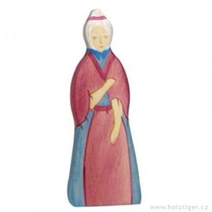 Babička – postavička ze dřeva (Holztiger)