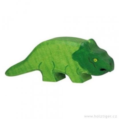 Protoceratops – hračka ze dřeva
