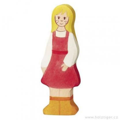 Dcerka – dřevěná figurka (Holztiger)