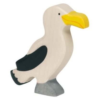 Albatros – vyřezávané zvířátko ze dřeva