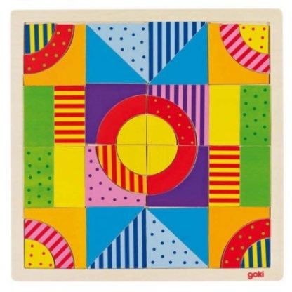 Dřevěné puzzle a mozaika v jednom – Svět barev
