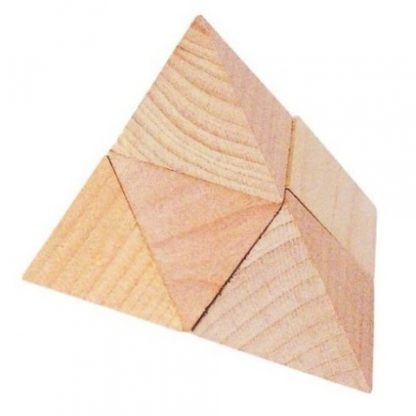Dřevěný hlavolam – Pyramida