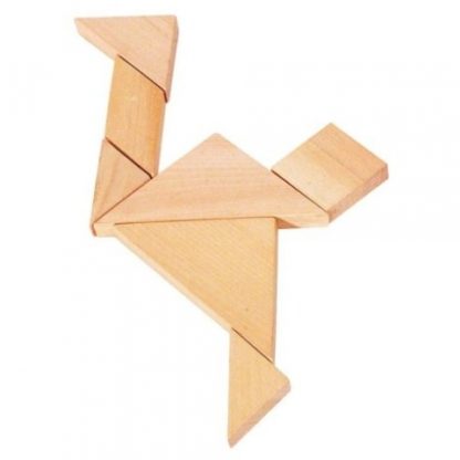 Dřevěný hlavolam – Tangram