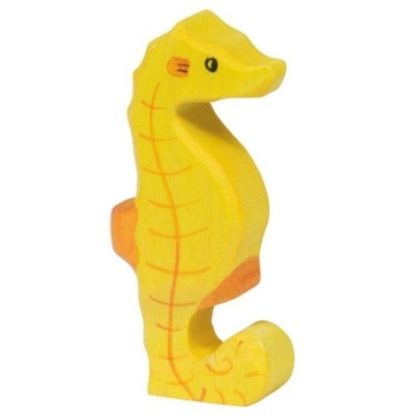 Mořský koník – dřevěný mořský živočich (Holztiger)