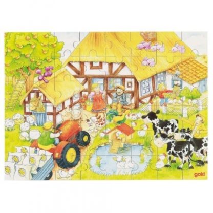 Puzzle – U babičky a dědečka na farmě
