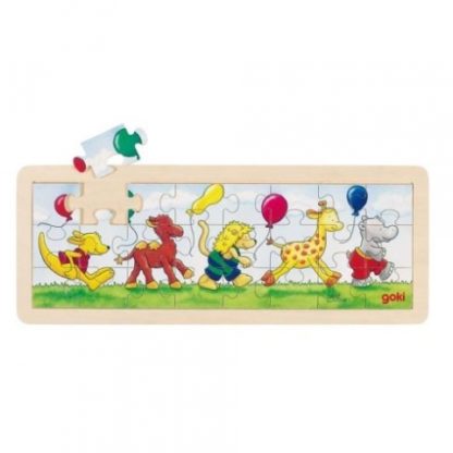 Puzzle – Zvířátka s balónky