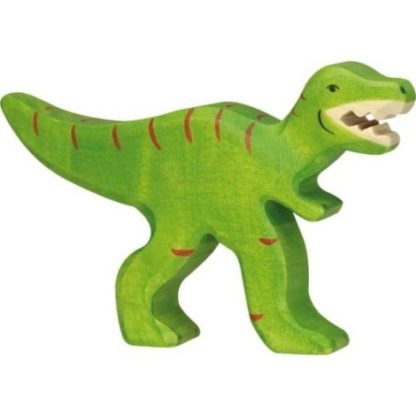 Tyrannosaurus Rex – dřevěná vyřezávaná hračka