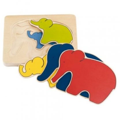 Vícevrstvé puzzle – Slon