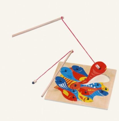 Magnetická hra Aquari - puzzle rybičky s udičkou