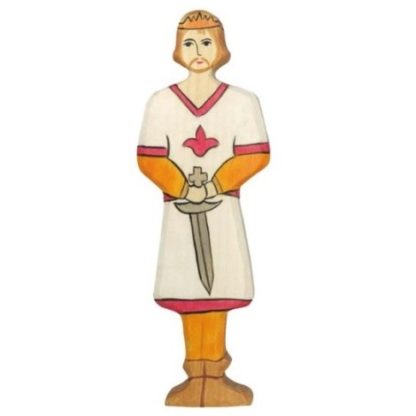 Princ – dřevěná vyřezávaná figurka (Holztiger)