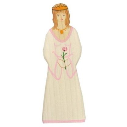 Princezna – dřevěná vyřezávaná figurka (Holztiger)