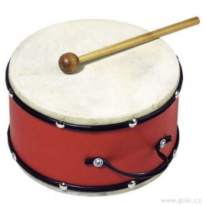 Bubínek červený, přírodní kůže, 18 cm