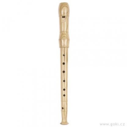 Zobcová flétna přírodní, 32 cm