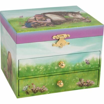 Hrací skříňka – tmavý koník (Goki) - Image 2