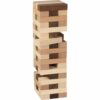 Zábavná hra – Jenga přírodně barevná, 51 dílů (Goki)