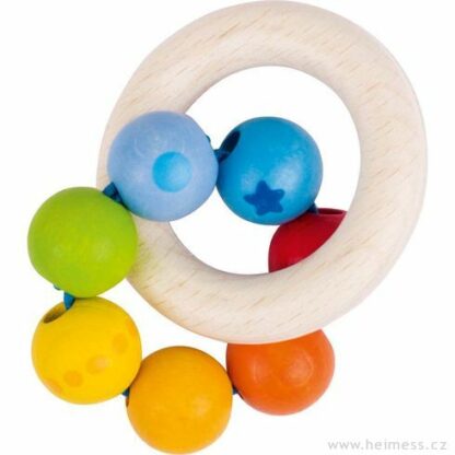 Duha – řetěz do kočárku (Heimess soft colors) (Heimess) - Image 3