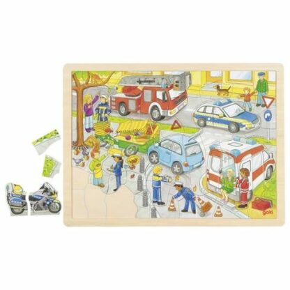 Puzzle – policejní zásah, 56 dílů (Goki) - Image 3