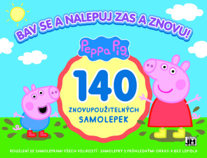 Prasátko Peppa -Samolepková knížka