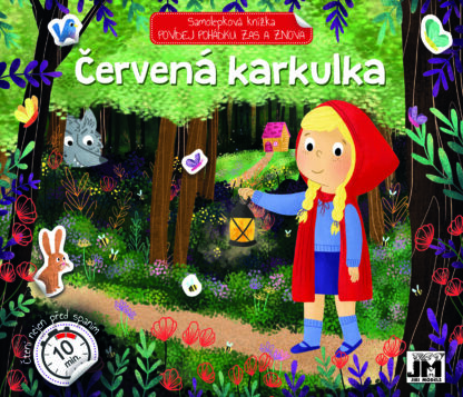 Červená Karkulka - Samolepková knížka