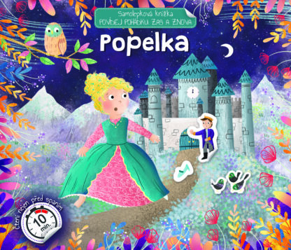 Popelka - Samolepková knížka