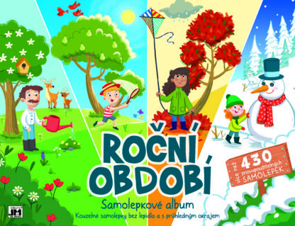 Roční období - Samolepková knížka