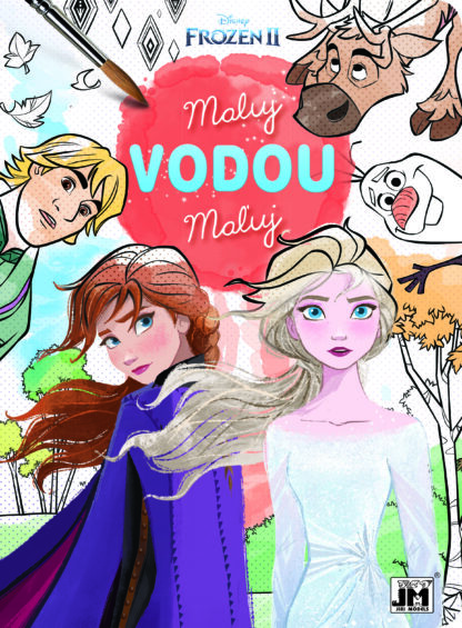 Ledové království 2 - Omalovánky maluj vodou (Novinka)