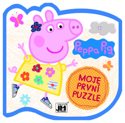 Pěnové puzzle knížky - Prasátko Peppa
