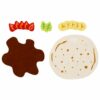 Crèpe s ovocem a čokoládovou polevou, 14 dílů – potraviny do dětské kuchyňky (Goki) - Image 2