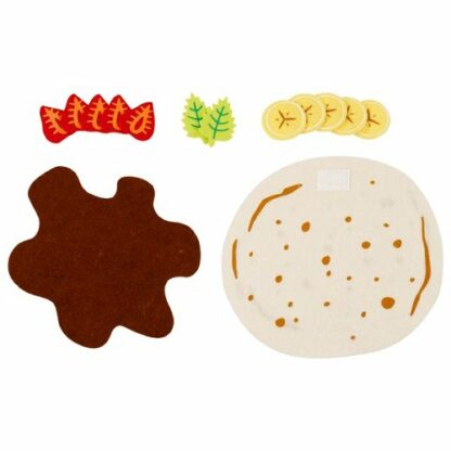 Crèpe s ovocem a čokoládovou polevou, 14 dílů – potraviny do dětské kuchyňky (Goki) - Image 2