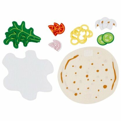 Wrap se salátem, 18 dílů – potraviny do dětské kuchyňky (Goki) - Image 3