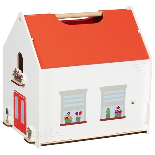 Přenosný domeček pro panenky Eco House, s doplňky - Image 8