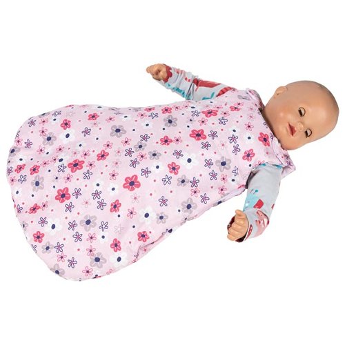 Růžový spacák pro panenku - Obrázek 2